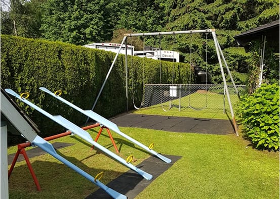 Outdoor Playground + Family Area, BCRV Park. Burnaby, British Columbia